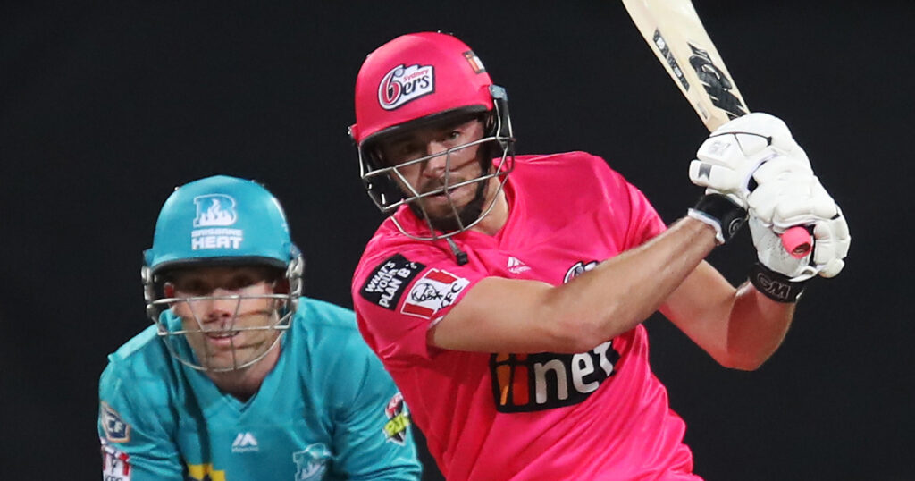 James Vince returns to Sydney Sixers for BBL 11.