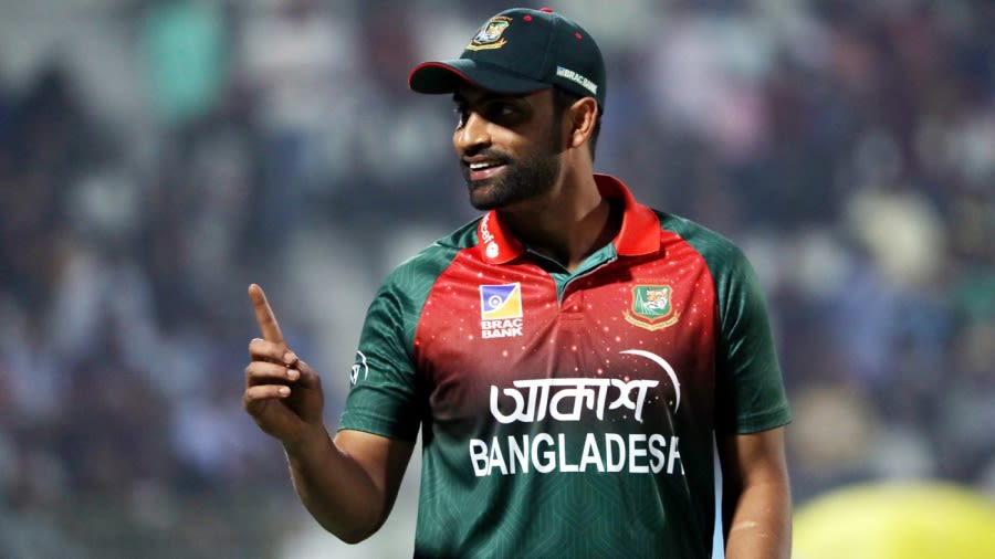 Bangladesh Cricketer Tamim Iqbal. File Photo