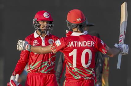 Oman beat PNG by 10 Wickets.