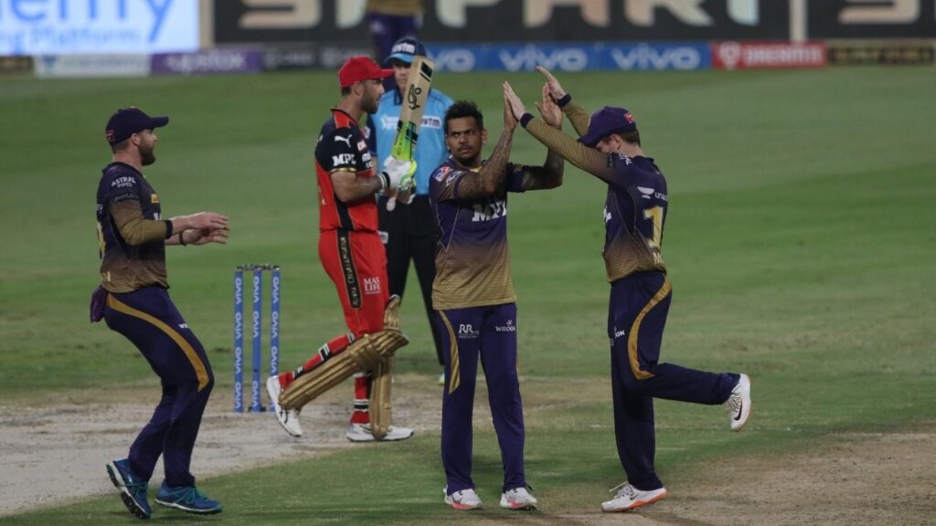 Sunil Narine was awarded as player of the match for his all-round performance.
