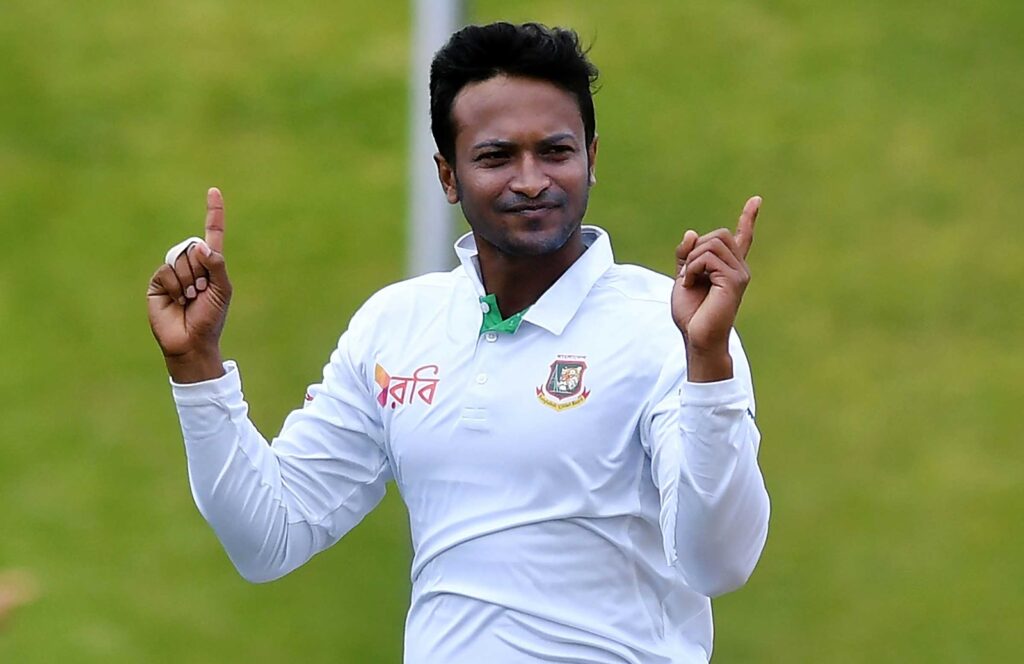 Shakib Al Hasan has been picked in the squad but his fitness will be assessed before the game.