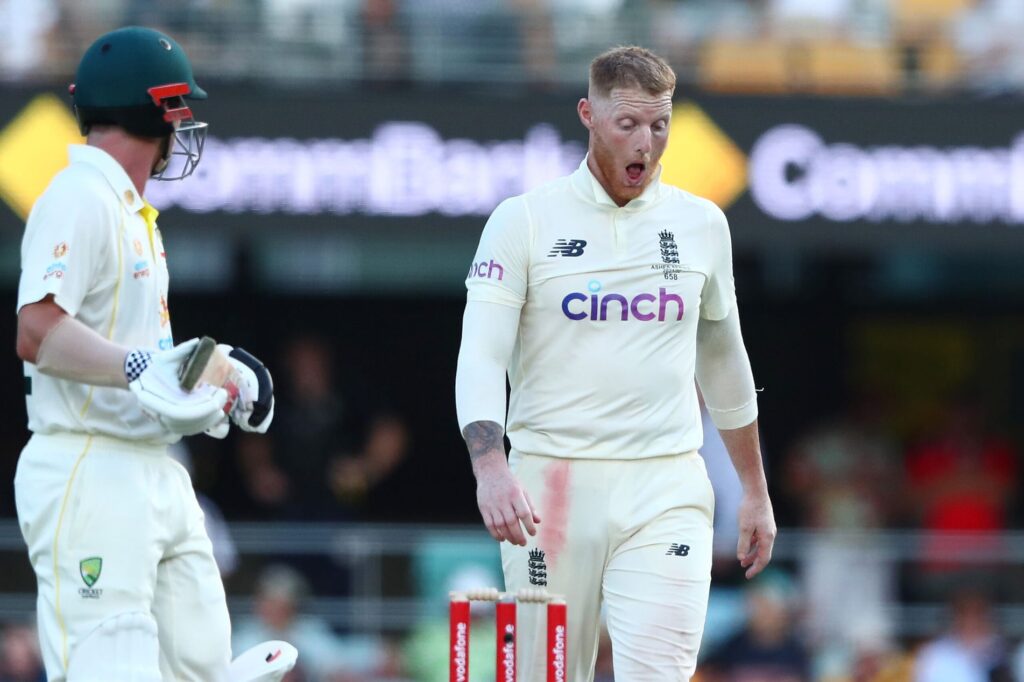 Ben Stokes castled David Warner, but it was a no-ball