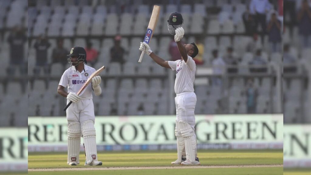 Mayank Agarwal scored 4th test ton of his career