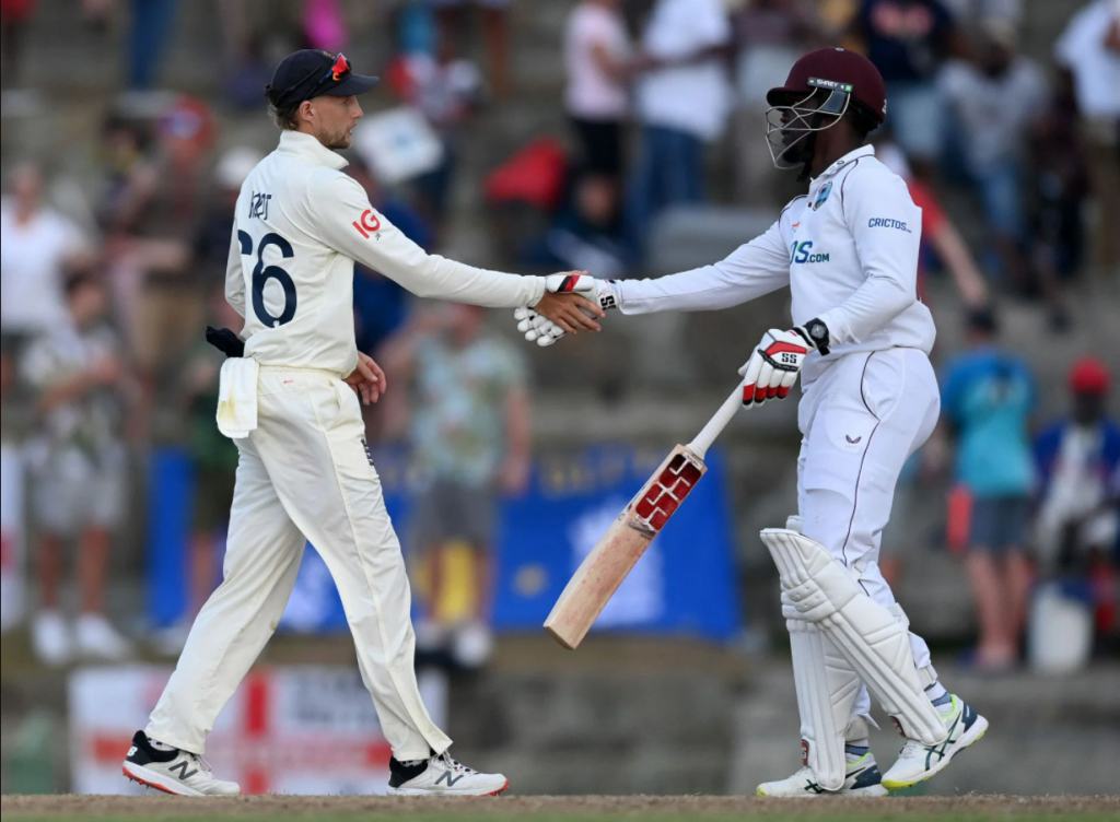 1st test between England and West Indies ended in a draw. Getty Images