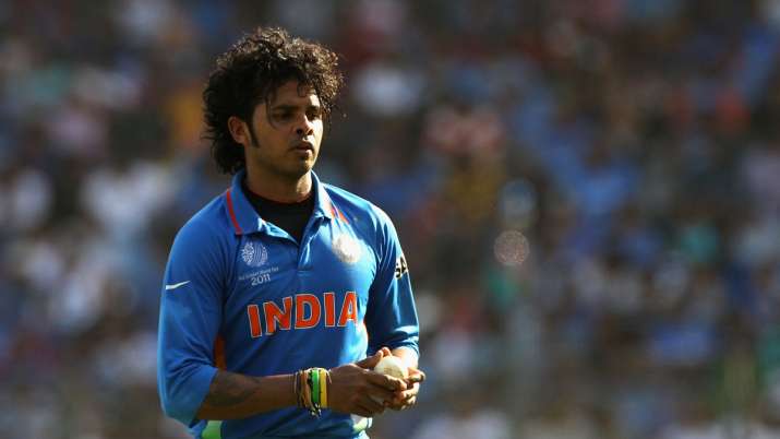 S Sreesanth played 27 test matches for India. Getty Images