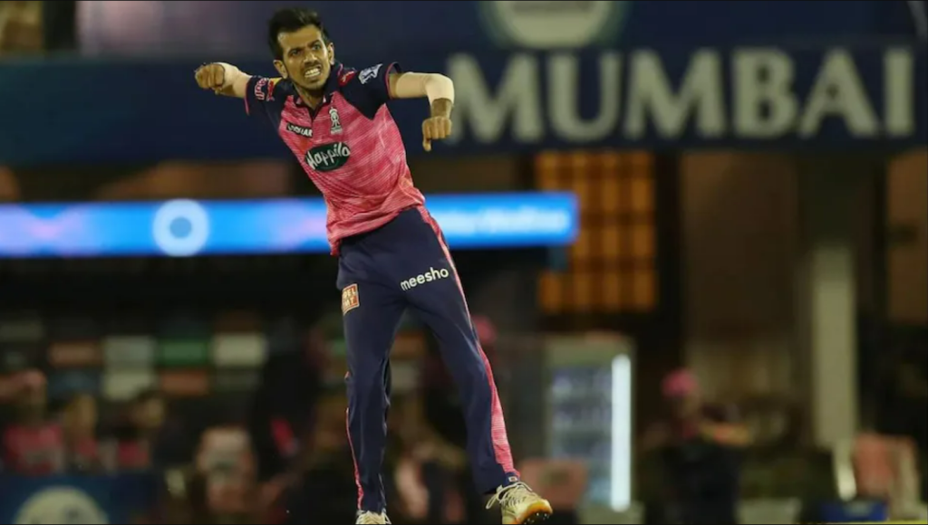 Yuzvendra Chahal picked up his maiden 5-wicket haul in the IPL. Image : IPL/BCCI