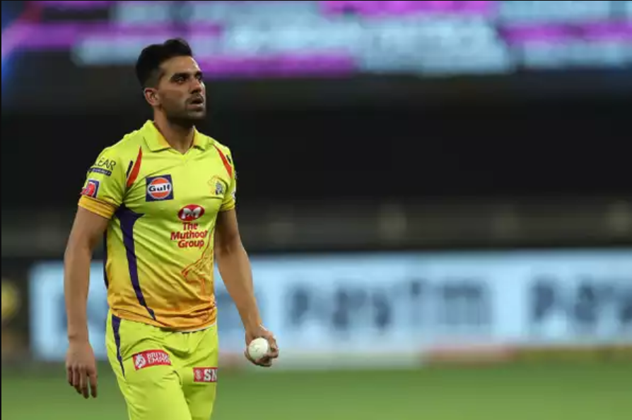Deepak Chahar has been officially ruled out of IPL 2022. Image : IPL/BCCI