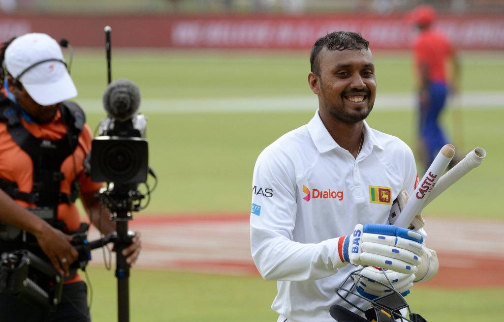 Oshada Fernando makes a return to the test squad. (Image Credit : RODGER BOSCH/AFP/Getty Images)