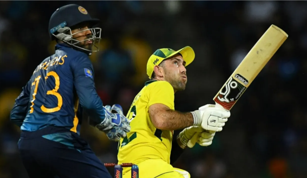 Glenn Maxwell scored 80* in the chase. Image : AFP