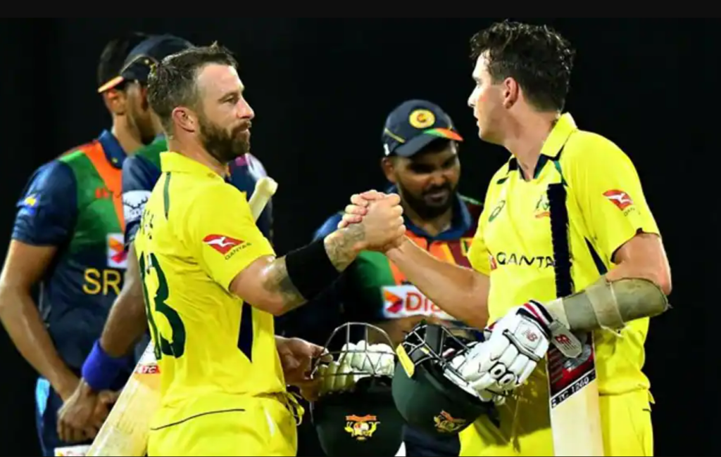 Matthew Wade steered Australia over the line after a middle-order collapse. Image : AFP